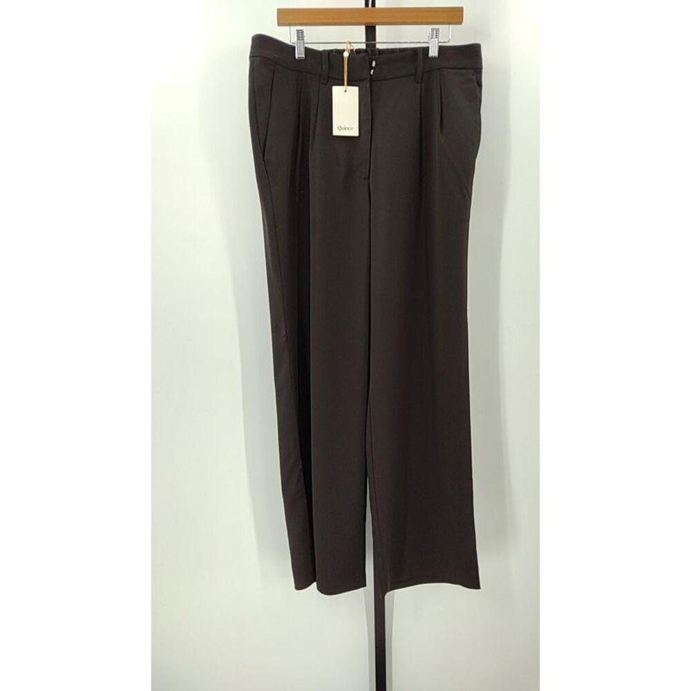 Quince black Wide-Leg Trousers